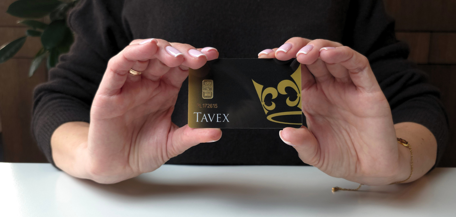Populārākais zelts Latvijā Tavex 1 grama stienis
