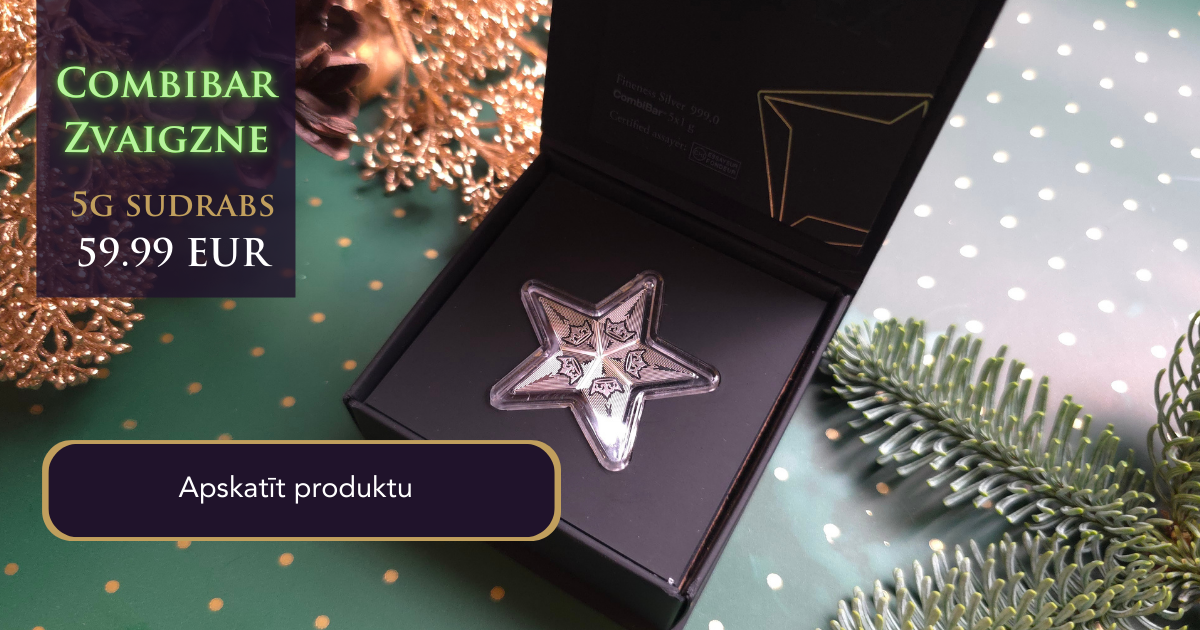 Tavex combibar zvaigzne Valcambi